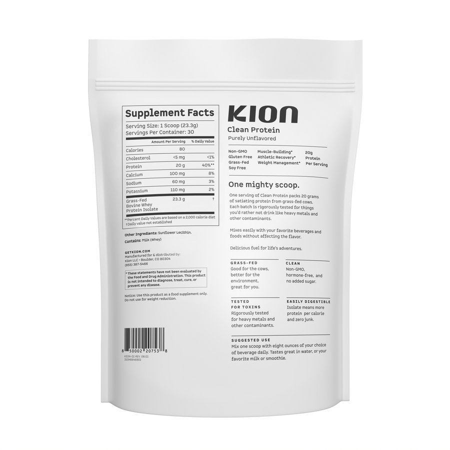 Clean Protein – Kion