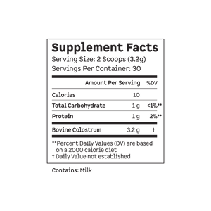 Colostrum 3-Month Subscription